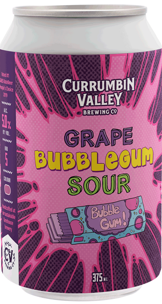 Currumbin Grape Bubblegum sour