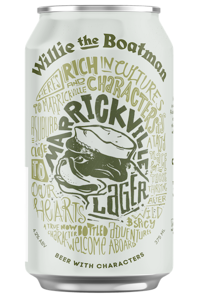 Willie the Boatman Marrickville Lager