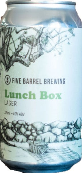 Five Barrel Lunch Box Lager