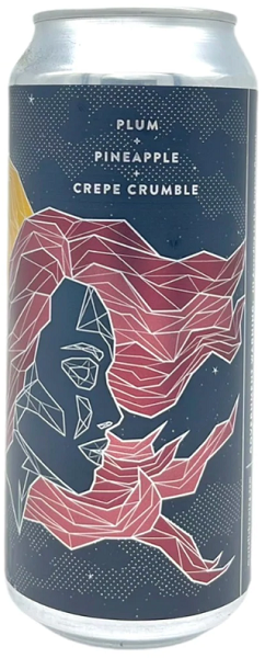 Mortalis Gemini Sour Ale  Plum Pineapple Crepe Crumble