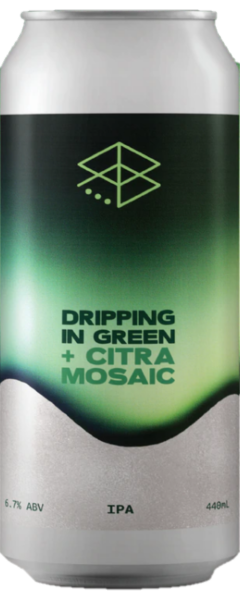 Range Dripping in Green Citra + Mosaic