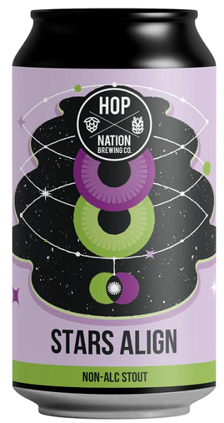 Hop Nation Stars Align Alc Free Stout