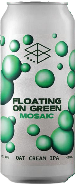 Range Floating On Green: Mosaic