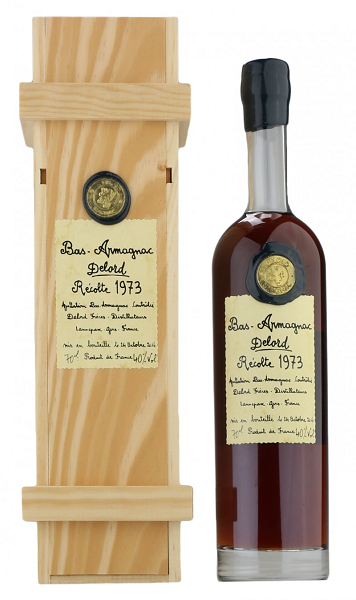 Delord Armagnac 1973 Wooden Gift Box