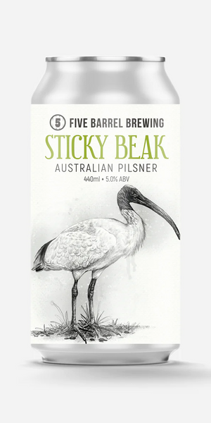 Five Barrels Sticky Beak Australian Pilsner