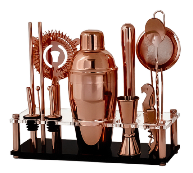 Cocktail Copper Kit with stand