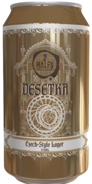 2 Halfs Desetka Czech Lager