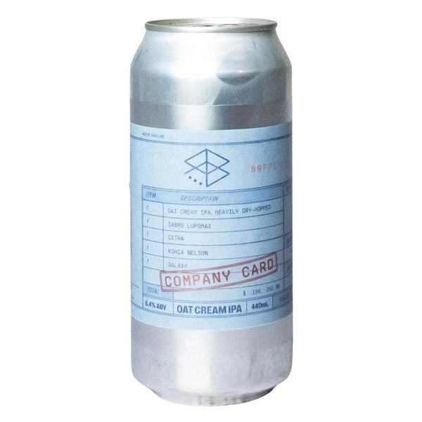 Range Company Card Oat Cream IPA