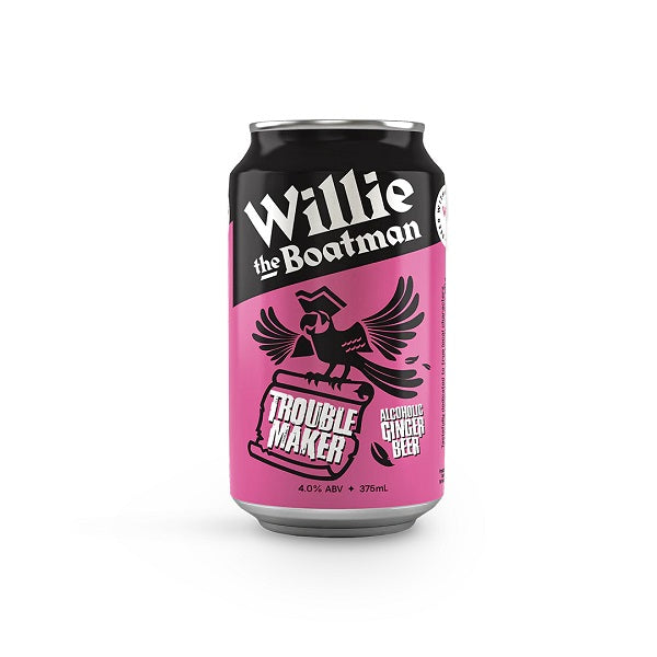 Willie the Boatman Trouble Maker Ginger Beer