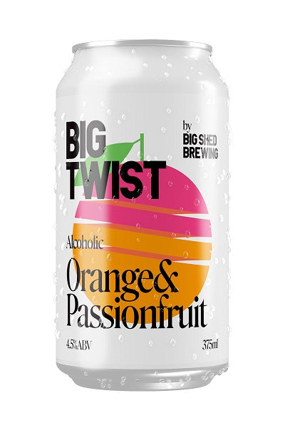 Big Shed Orange and Passionfruit