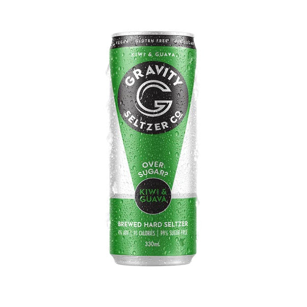 Gravity Seltzer Kiwi & Guava