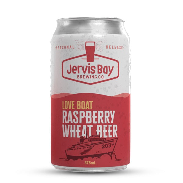 Jervis Bay Love Boat Raspberry Wheat Beer