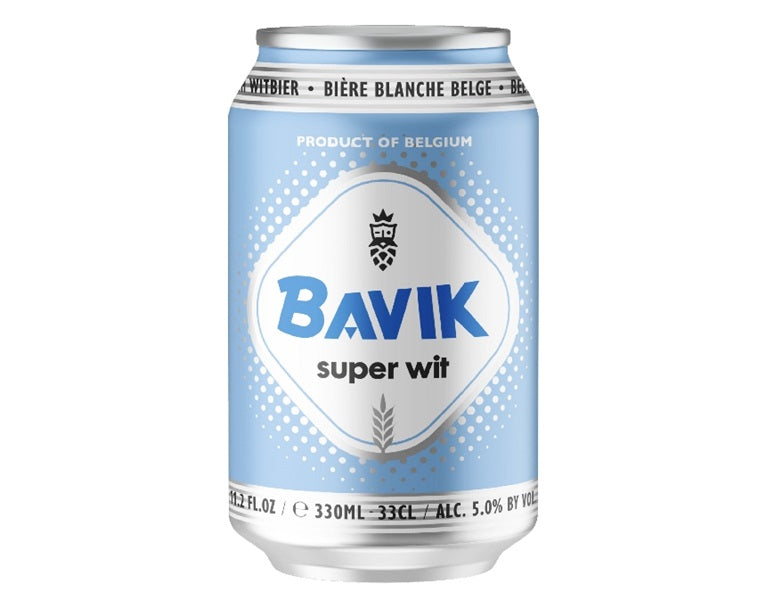 Bavik Super Wit Can 330mL