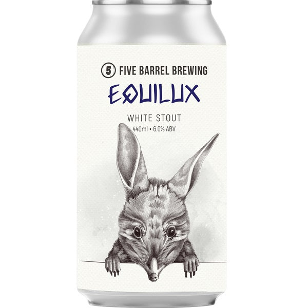 Five Barrel Equilux White Stout