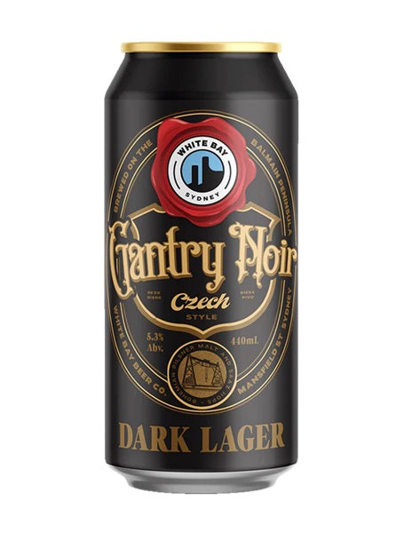 White Bay Gantry Noir Dark Lager