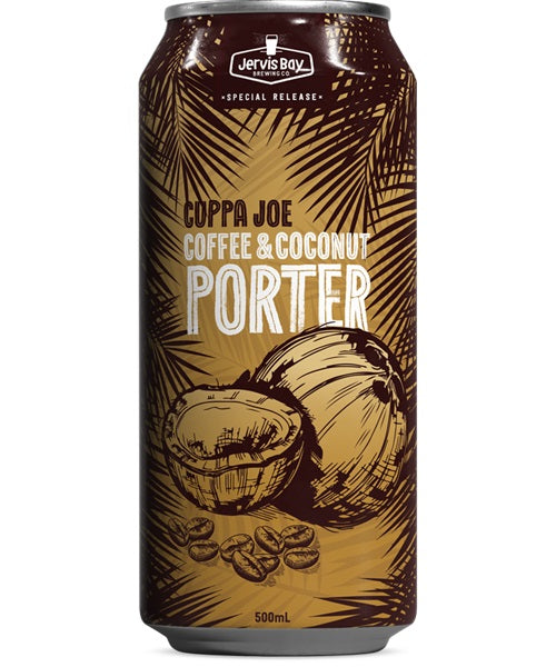 Jervis Bay Brewing Cuppa Joe Coconut & Coffee Porter