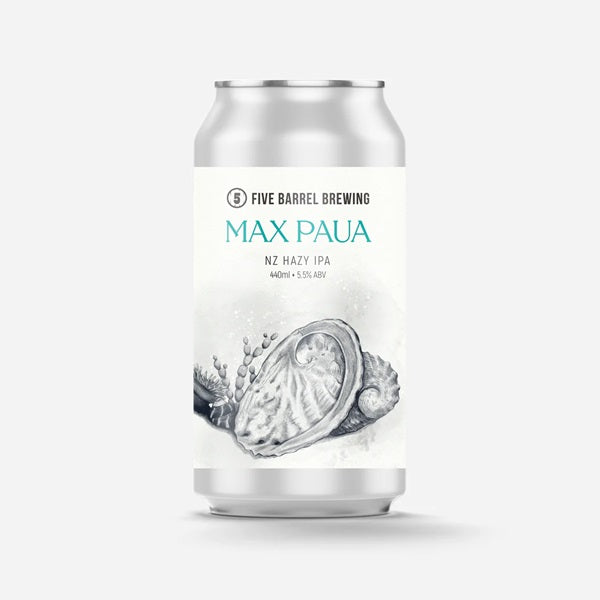 Five Barrel Max Paua NZ Hazy IPA
