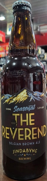 Jindabyne Brewing The Reverend Belgian Brown Ale