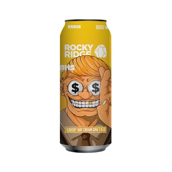 Rocky Ridge Greed Oat Cream IPA