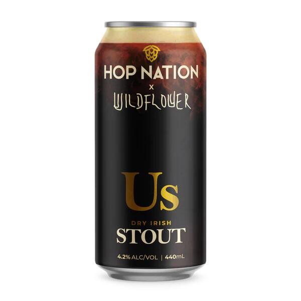 Hop Nation/ Wildflower Dry Irish Stout