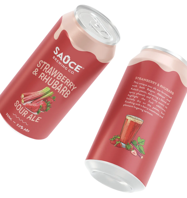 Sauce Strawberry Rhubarb Sour