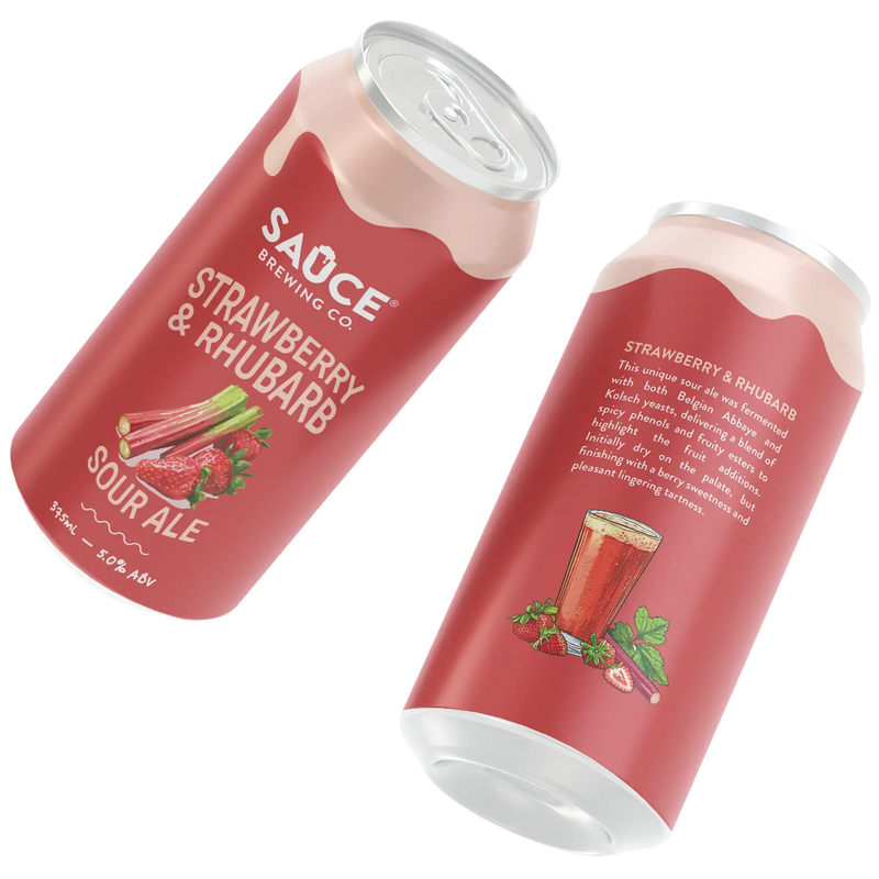 Sauce Strawberry Rhubarb Sour