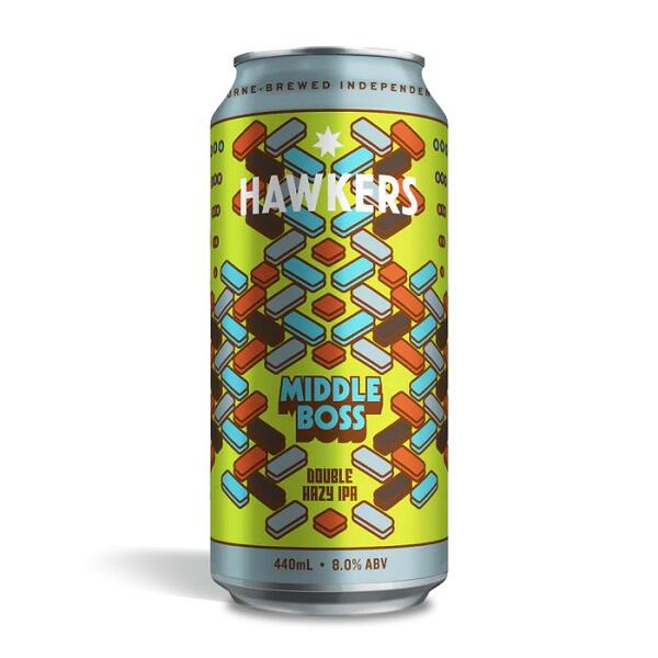 Hawkers Middle Boss Hazy IPA