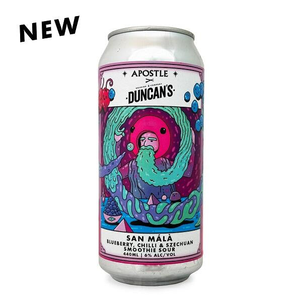 Duncans San Mala Blueberry Szech Sour