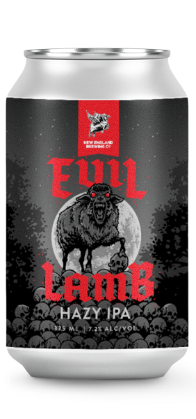 New England Evil Lamb Hazy IPA