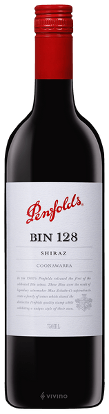 Penfolds 1996 Bin 128 Shiraz