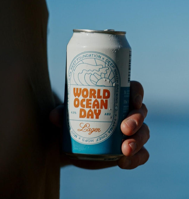 Deep South Brewing World Ocean Day Lager