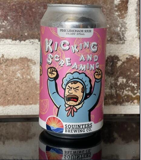 Squinters Kicking & Screaming Pink Lemonade Sour
