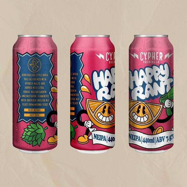Cypher Brewing Happy Rant NEIPA