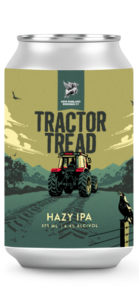 New England Brewing Tractor Tread Hazy IPA