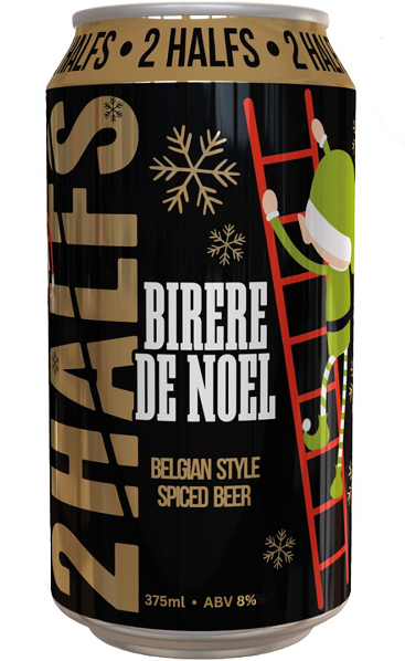 2 Halfs Birere De Noel Belgian Spiced Beer