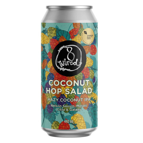 8 Wired Coconut Hop Salad Hazy IPA