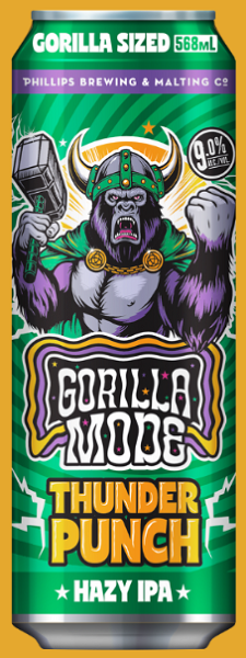 Phillips Gorilla Mode Thunderpunch Hazy IPA
