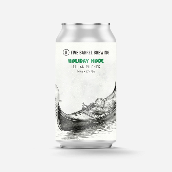 Five Barrel Holiday Mode Italian Pilsner