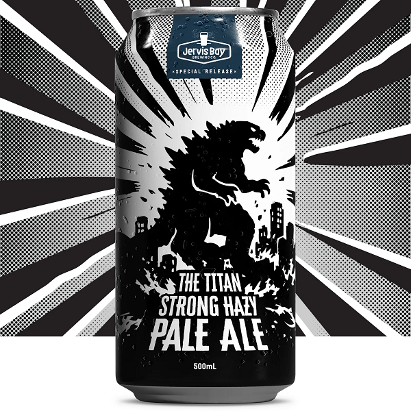 Jervis Bay Brewing Titan Strong Hazy Pale Ale
