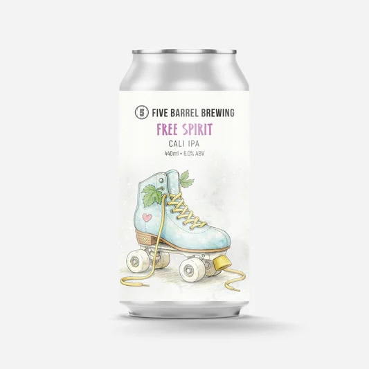 Five Barrel Free Spirit Cali IPA