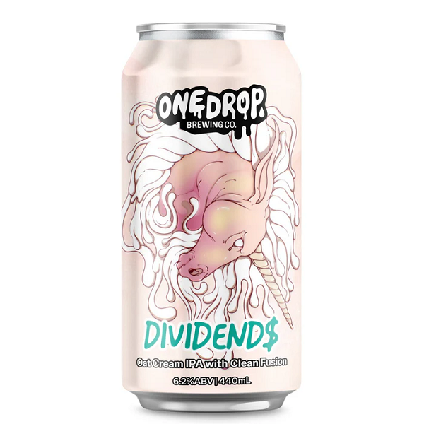 One Drop Dividends Oatcream IPA