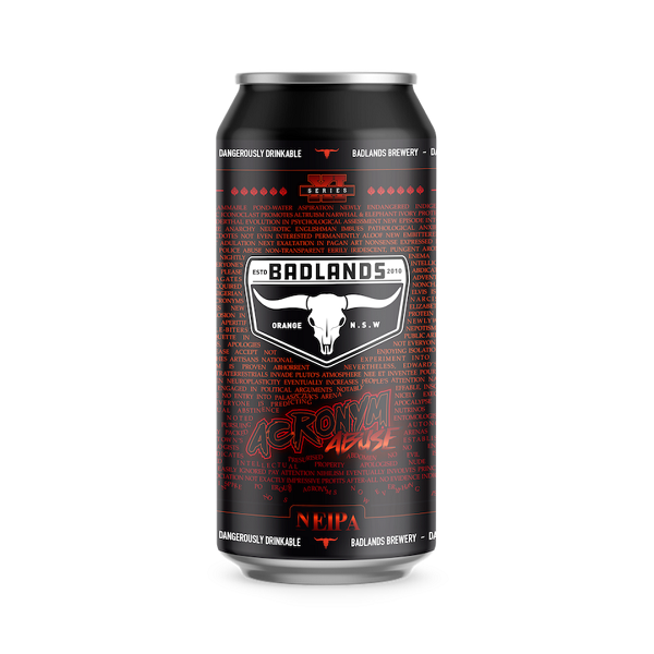 Badlands Acronym Abuse XI NEIPA