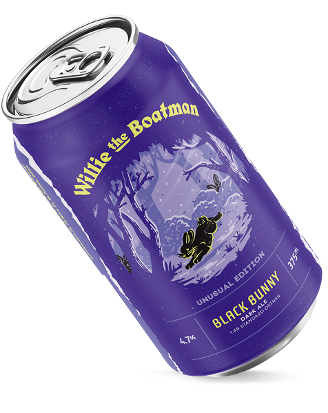 Willie The Boatman Black Bunny Dark Ale