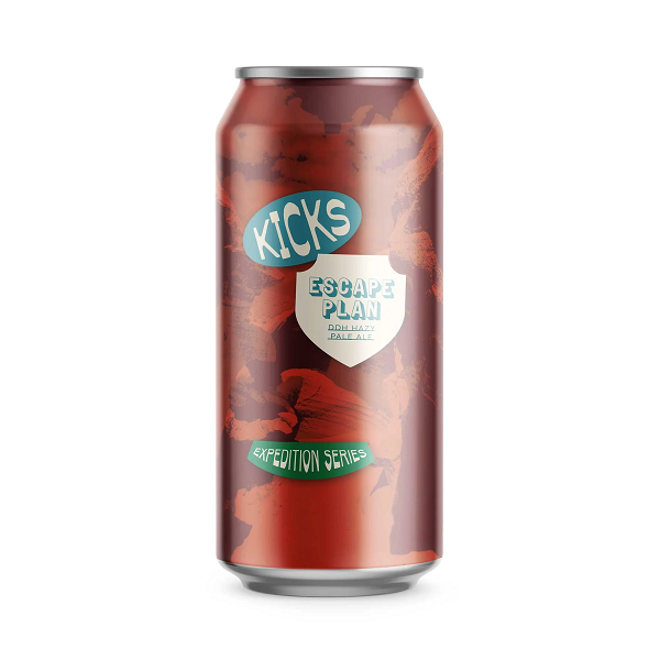 Kicks Escape Plan Hazy Pale Ale
