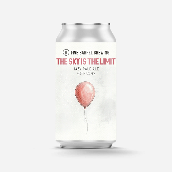 Five Barrel Sky is The Limit Hazy Pale