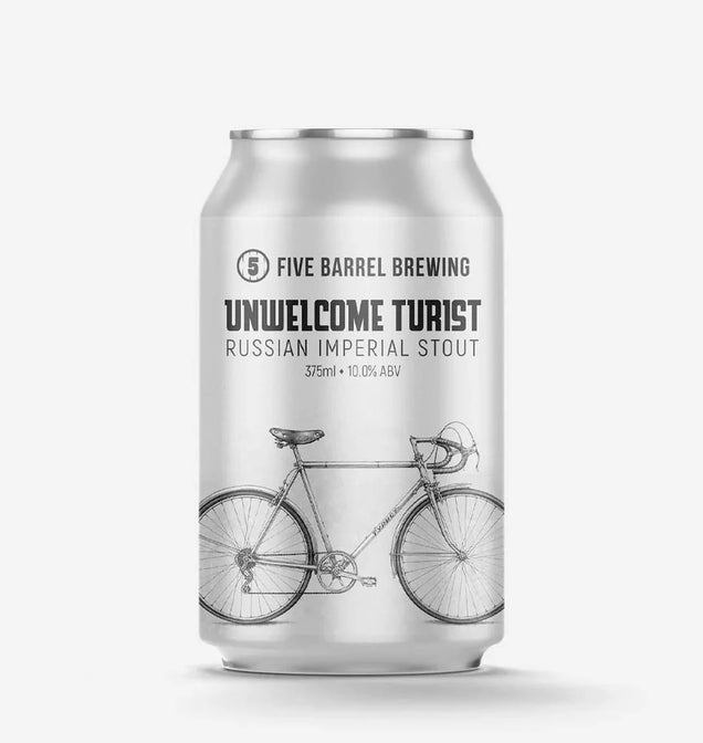 Five Barrel Brewing Unwelcome Tourist Russian Imperial Stout