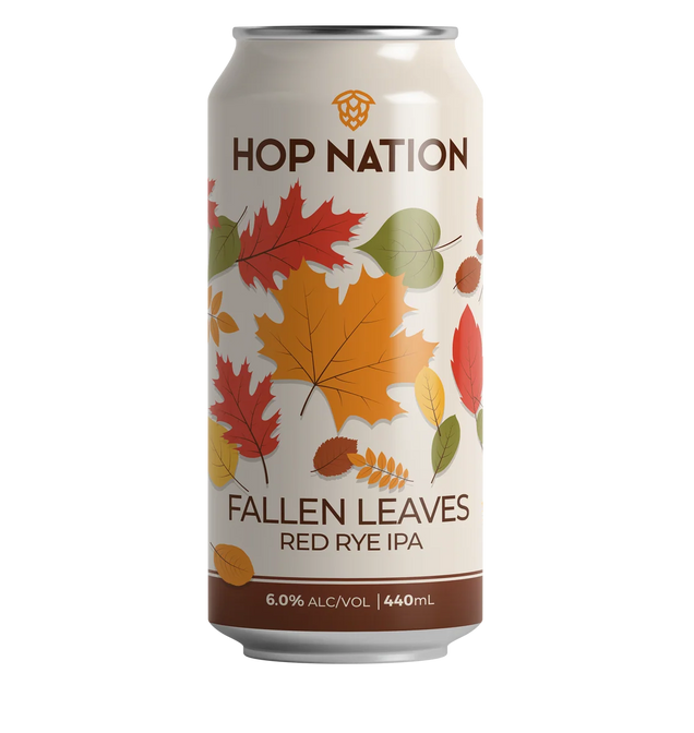 Hop Nation Fallen Leaves  Red Rye IPA