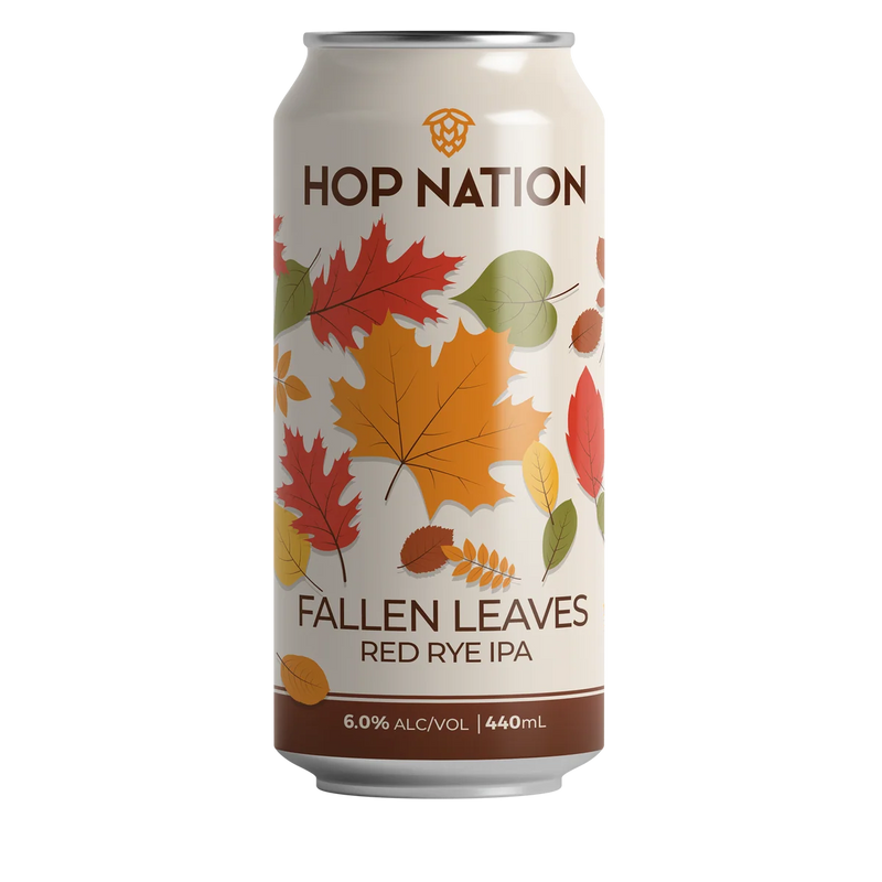 Hop Nation Fallen Leaves  Red Rye IPA