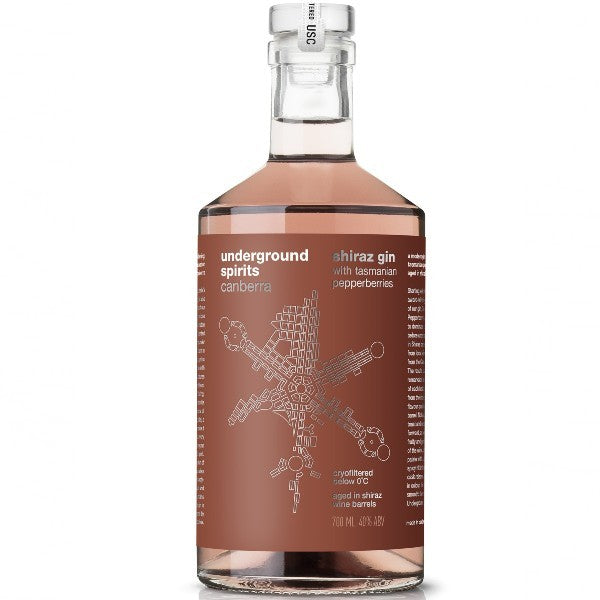 Underground Shiraz and Pepperberry Gin